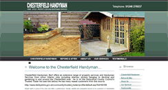 Desktop Screenshot of chesterfieldhandyman.co.uk